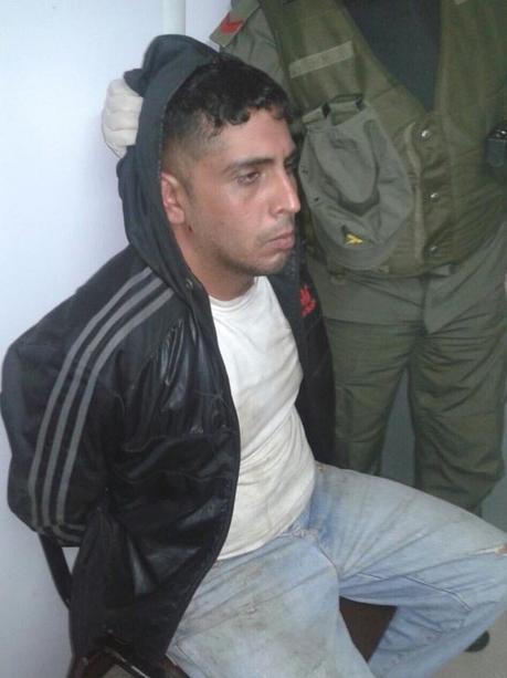 Badaracco al momento de su detención