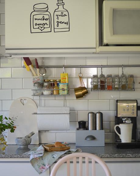 Mi nueva cocina son subway tile y algunos otros cambios