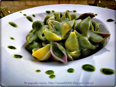 Conchiglioni al pesto