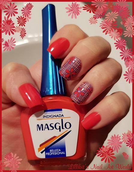 Manicura con Indignada de Masglo