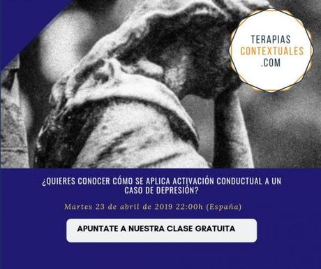 Clase online gratuita de Activación Conductual en Depresión