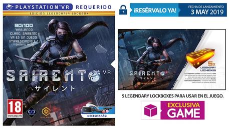 GAME desvela el contenido de la Legendary Lockbox de Sairento VR