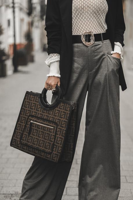 WORK STYLE: FENDI BAG + BOHO TOP ZARA WORK STYLE: FENDI BAG + BOHO TOP ZARA
