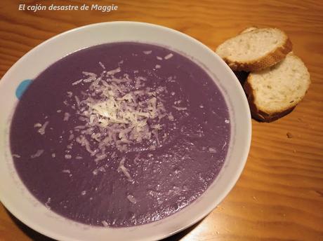 CREMA DE LOMBARDA #unomasmenos100desperdicio0