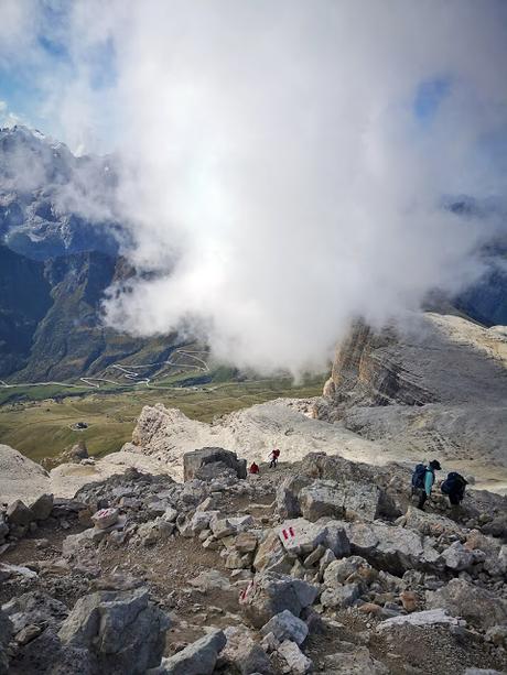 ASCENSIÓN AL PIZ BOE (3.152 M.) DOLOMITAS DÍA 5 ASCENSIÓN AL PIZ BOE (3.152 M.) DOLOMITAS DÍA 5