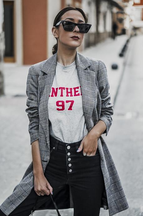 BASICOS DE PRIMAVERA : BLAZER PRÍNCIPE DE GALES + MOCASINES