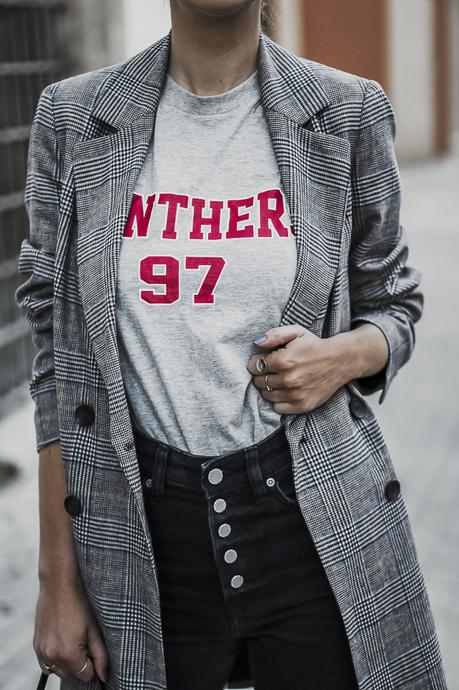 BASICOS DE PRIMAVERA : BLAZER PRÍNCIPE DE GALES + MOCASINES