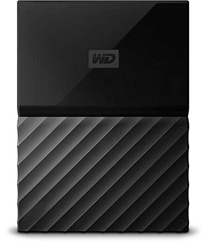 WD My Passport - Disco Duro portátil de 4 TB y Software de Copia de Seguridad automática, Negro