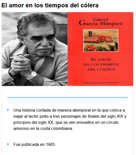 ¿Conoces las obras más emblemáticas de Gabriel García Márquez?