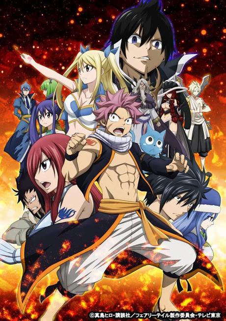 El anime ''Fairy Tail'', nos desvela visual promocional