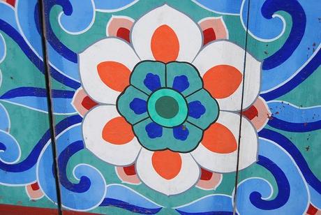 ▷ Cosas que ver en Seúl, tres días en la capital de Corea Motivo-decorativo-en-el-templo-Jogyesa-de-Seúl ▷ Cosas que ver en Seúl, tres días en la capital de Corea