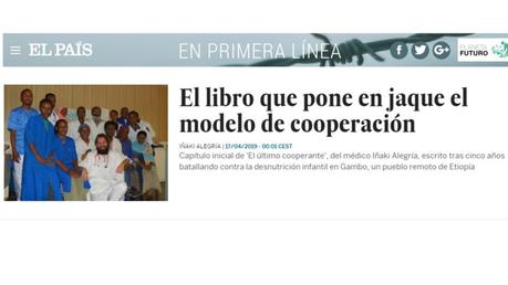 Ya puedes leer gratis los primeros capítulos de mi nuevo libro: El último cooperante