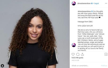 A los 16 años falleció mega estrella infantil