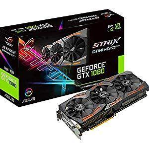 Nvidia GeForce RTX 2080 Ti vs GTX 1080 Ti ASUS STRIX-GTX1080-A8G-GAMING - Tarjeta gráfica (Strix, NVIDIA GeForce GTX 1080, 8 GB, GDDR5X, DVI, HDMI, DP) Color Negro