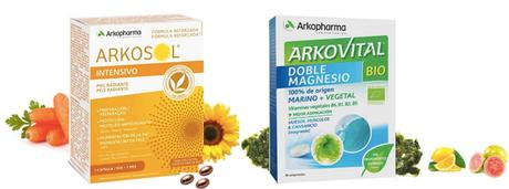 Arkovital Doble Magnesio Bio y Arkosol Intensivo dos Complementos de Arkopharma Necesarios con la Llegada de la Primavera