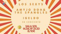 Concierto de Igeldo, Los Sexys y AmyJo Doherty & The Spangles en Sala el Sol Concierto de Igeldo, Los Sexys y AmyJo Doherty & The Spangles en Sala el Sol