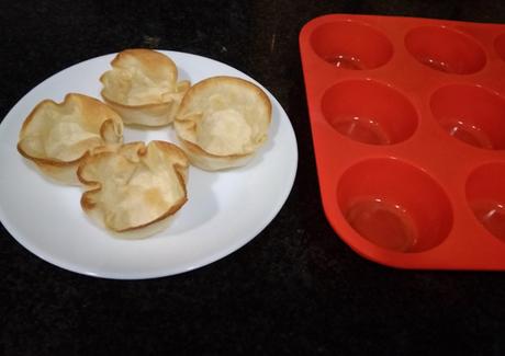 tartaletas de atún y surimi