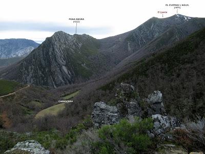 Barriu-Fonfría-La Cugurueza-El Cuernu l´Aguil-L´Aguil-Torce