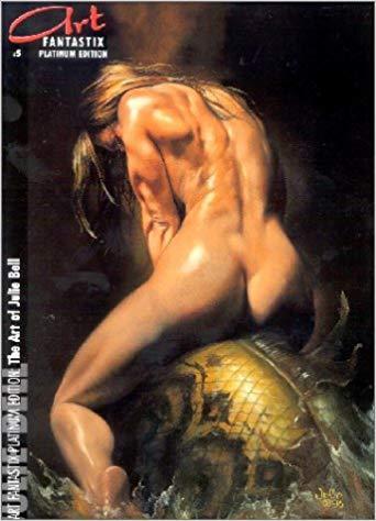 El arte de Julie Bell en Art Fantastix #5 (2003)