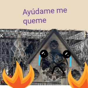 Notre Dame quemada , golpeada y hambrienta