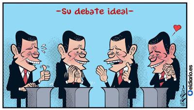 ¿De qué se ríen los candidatos? (y V) El reto de Pablo Iglesias.