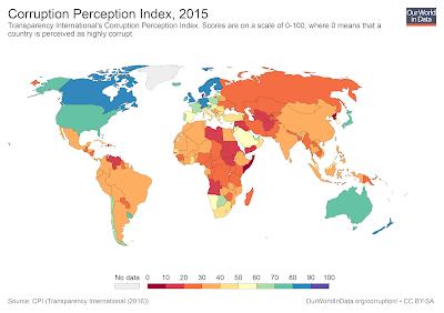 Miradas: España, Indice Percepción Corrupción