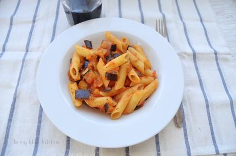 Pasta alla norma (sin gluten)- Cocinas del mundo (Sicilia)