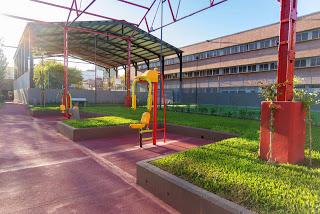 Viejo corralón, ahora una plaza