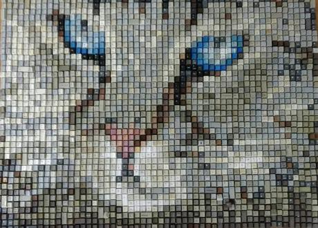 Mosaicos de teclas multicolores Mosaicos de teclas multicolores