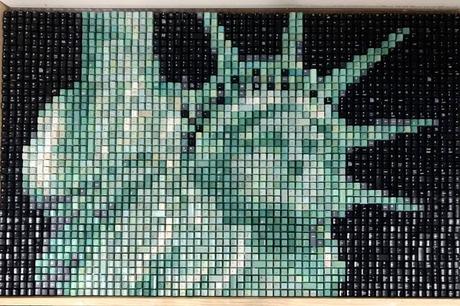 Mosaicos de teclas multicolores Mosaicos de teclas multicolores