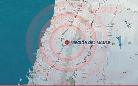 Sismo sacudió la zona centro sur del país