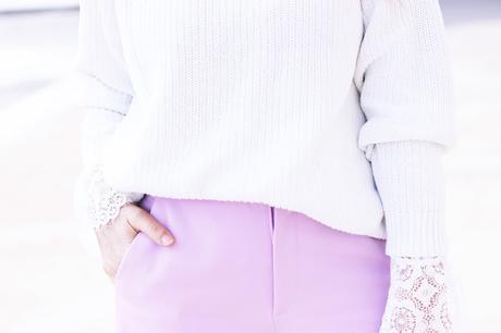 Como combinar unos pantalones lilas Como combinar unos pantalones lilas