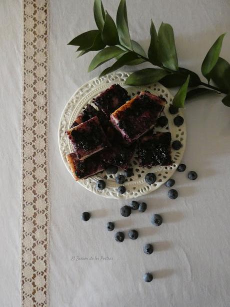 Cake de Chocolate, Queso y Arándanos