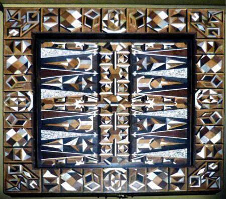 Taracea poliédrica en el Museo de Historia del Arte en Viena