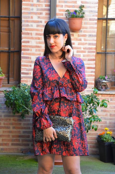 Vestido peonías
