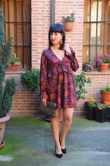 Vestido peonías