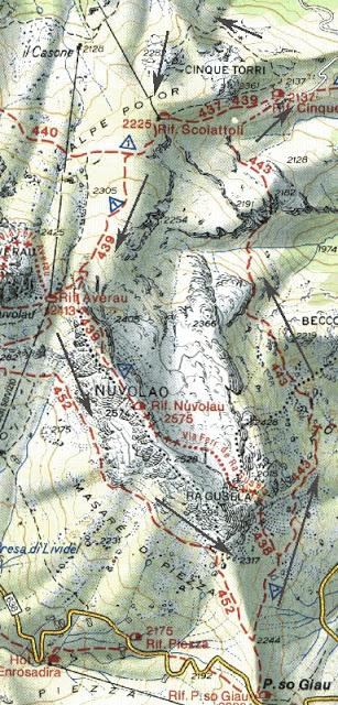 CIRCULAR A LAS 5 TORRI (DOLOMITAS DÍA 6)