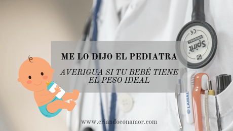 ¿Por qué el peso de mi bebé se ha estancado? Entérate de lo que nos dijo la Pediatra ¿Por qué el peso de mi bebé se ha estancado? Entérate de lo que nos dijo la Pediatra