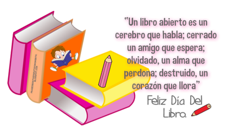 Feliz Día Del Libro. 📔