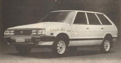 Subaru Station Wagon 4WD de 1982