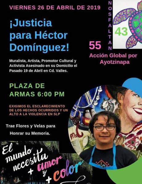 Realizarán manifestación para pedir justicia por el pintor Héctor Domínguez