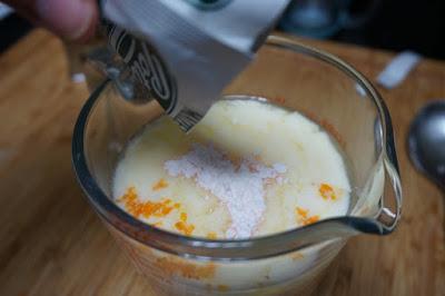 Flan de naranja sin horno Flan de naranja sin horno