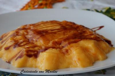 Flan de naranja sin horno Flan de naranja sin horno