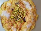 Sooji halwa (pudding sémola frutos secos)