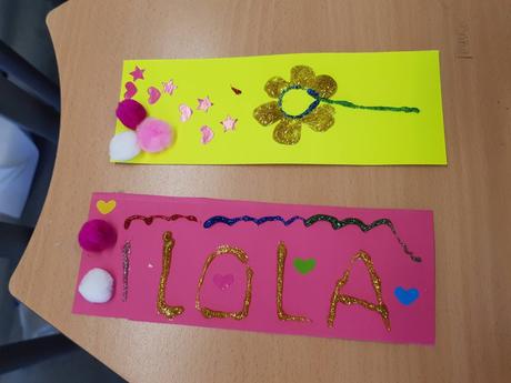 Celebramos el día del libro haciendo marcapáginas