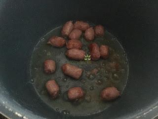 SALCHICHAS ESTOFADAS EN OLLA GM