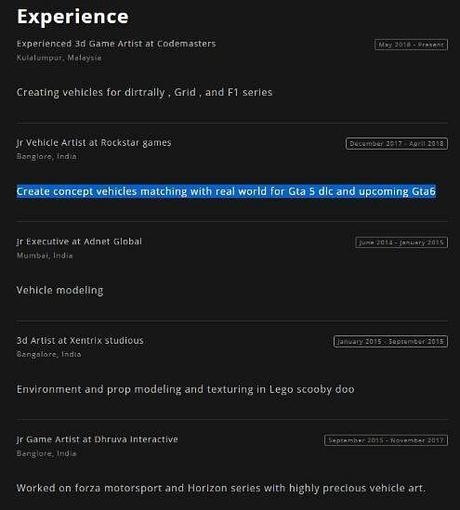 GTA VI en marcha según un ex empleado de RockStar Games