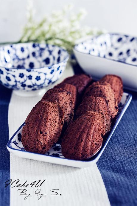 Madeleines de Chocolate Madeleines de Chocolate