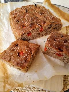 Focaccia integral de espelta Focaccia integral de espelta