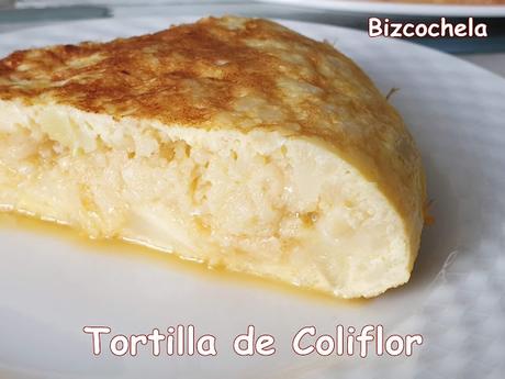 TORTILLA DE COLIFLOR